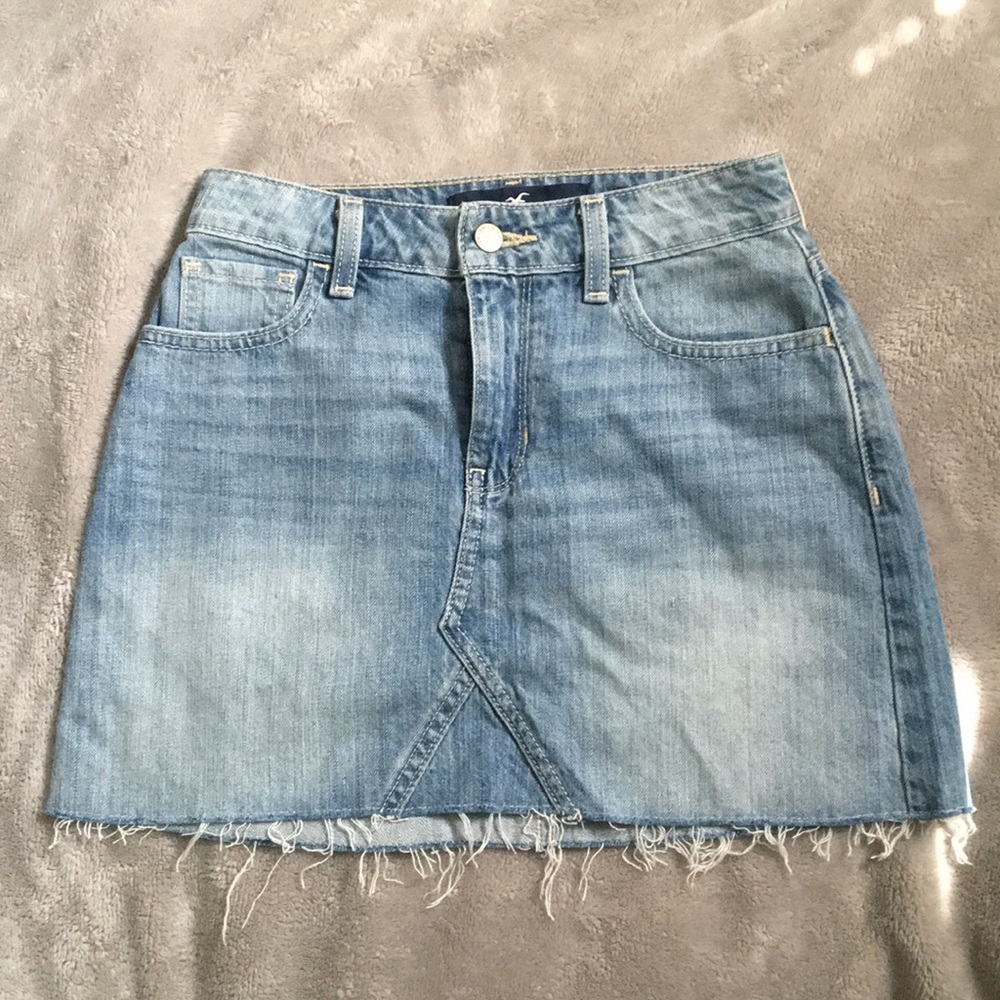 Mini Jean Skirt!!